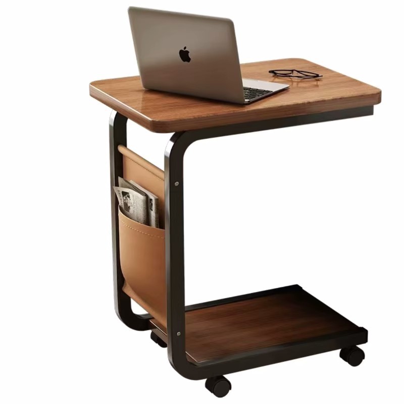 M8152 Sofa side table movable side table with wheels bedside table bedside table