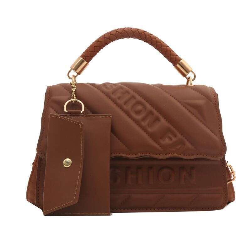 All Match Letter Small Square Handbag For Women Spring New Style Fashion Shoulder Messenger Bag