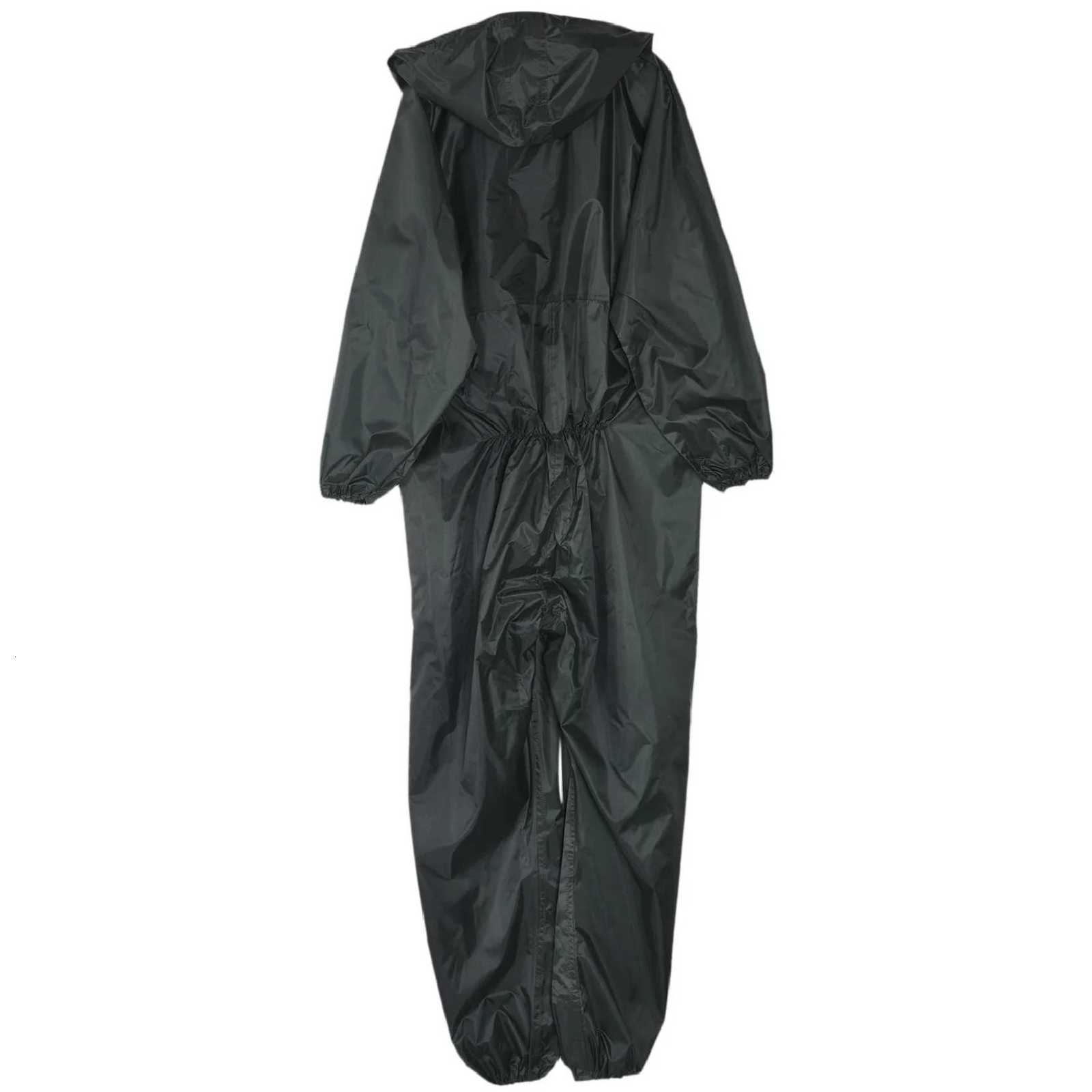Fashion Motorcycle Raincoat /Conjoined Raincoat/Overalls Men and Women Fission Rain Suit Rain Coat SizeXXL Colour ArmyGreen HOT Y250814