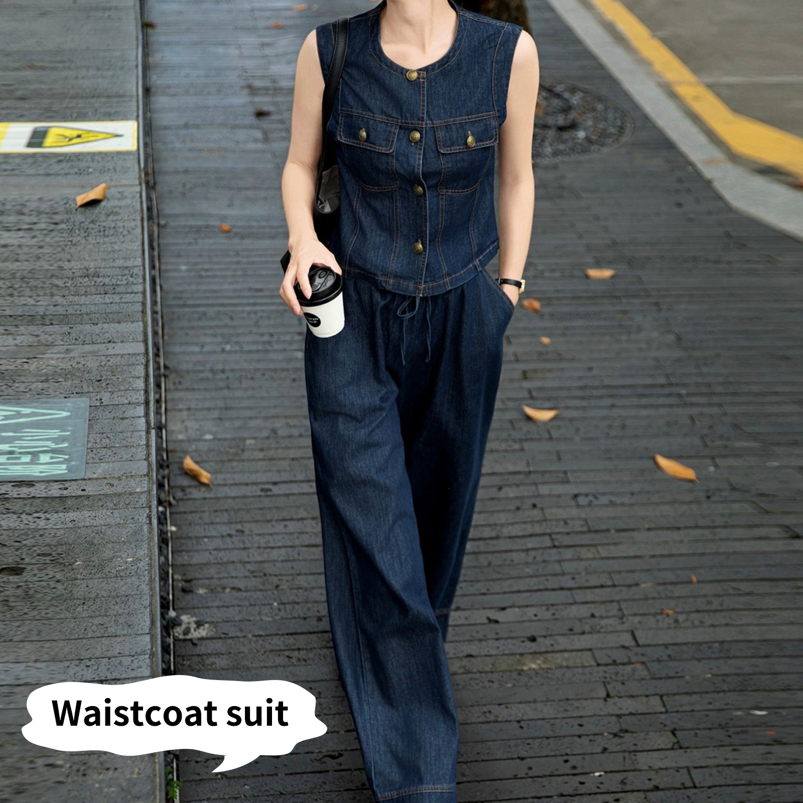 Women's Lightweight Summer Vest Set - Breathable Fabric Ideal for Outdoor Sports