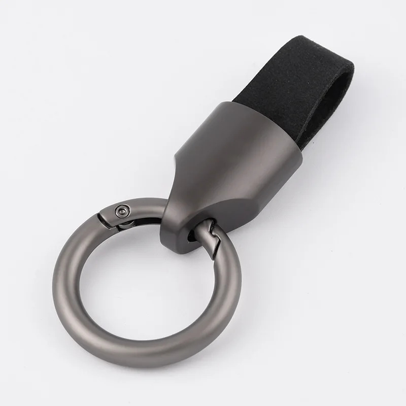 Fashion Durable Leather Car Key Ring Keychain Holder Accessories Suitable for Most Keys Keyholes Larger Than 12cm047in 250811