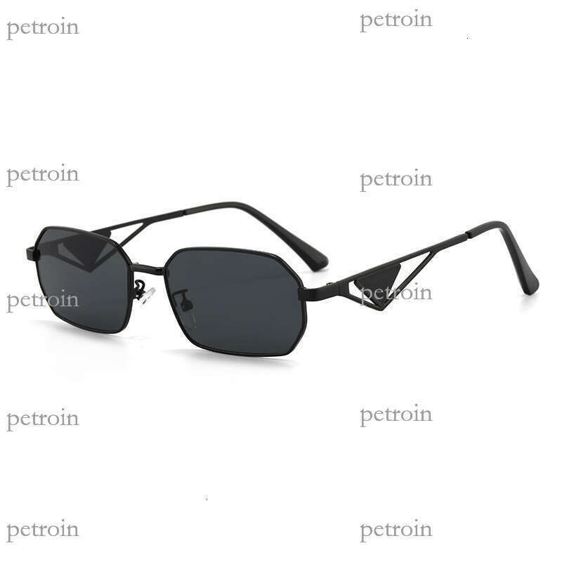 New Men's Triangle Fashion Versatile Personality Small Frame Trendy Women's High-end Street Style Sunglasses
