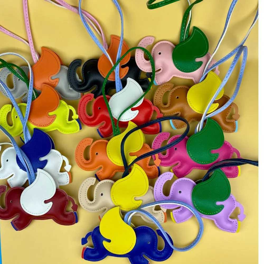 Elephant Bag Charm - Mti-Color Horse Charm Accessory for Purse Backpack Keys Y250815