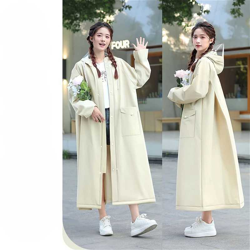 Womens Electric Car for Adults Wearing Single Long Style Full-body Rainproof and Integrated New Rain Poncho Y250814