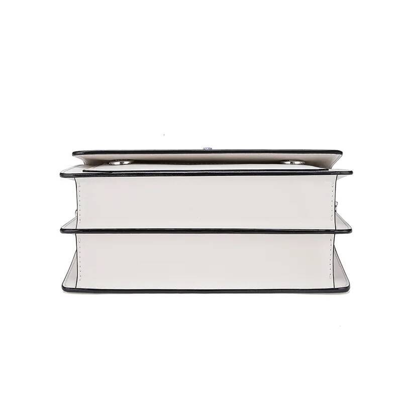 Cnoles Women's Small Square Shoulder Bag Leather Handbag Crossbody Purse With Strap Stylish Clutch For Fashionable Women