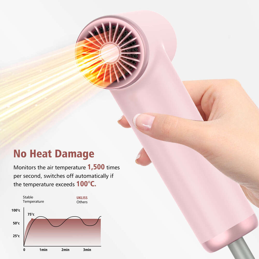 Brushless Portable Household Mini Electric High-Speed Negative-Ion Hair Dryer