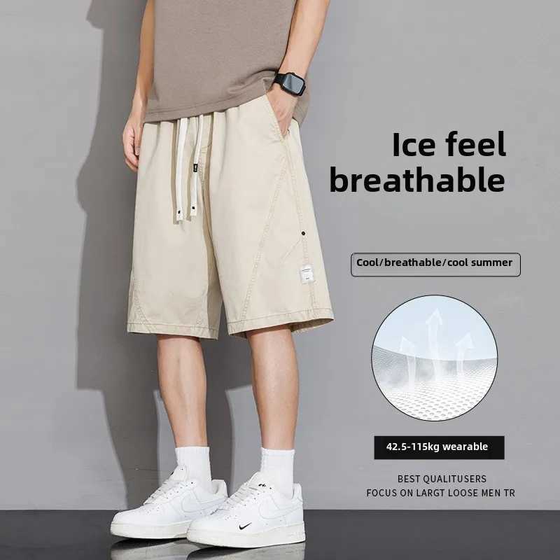 Summer Mens Casual Shorts Mens Pure Cotton Mens Baggy Shorts Man Cargo Pants Short Cargo-Shorts Male Black Cargo Shorts Y250814