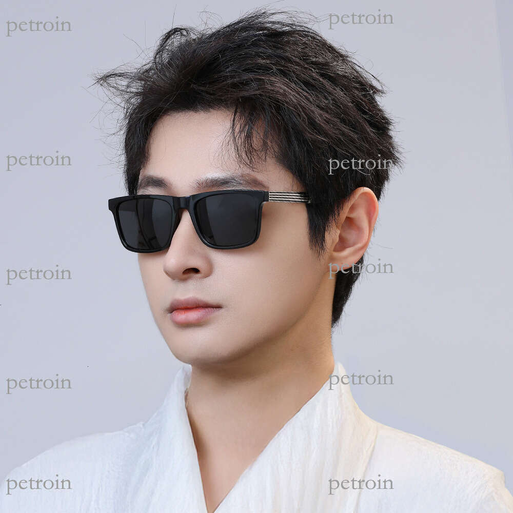 Polarized Sunglasses for Men, High-End Driving UV Protection Sunglasses, Simple and Trendy