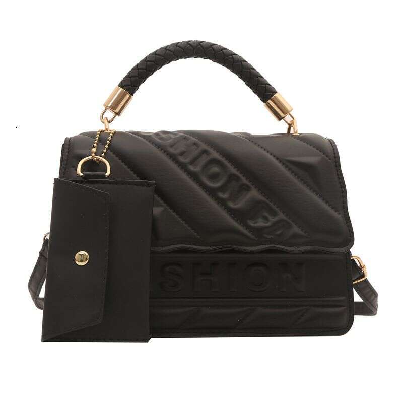 All Match Letter Small Square Handbag For Women Spring New Style Fashion Shoulder Messenger Bag