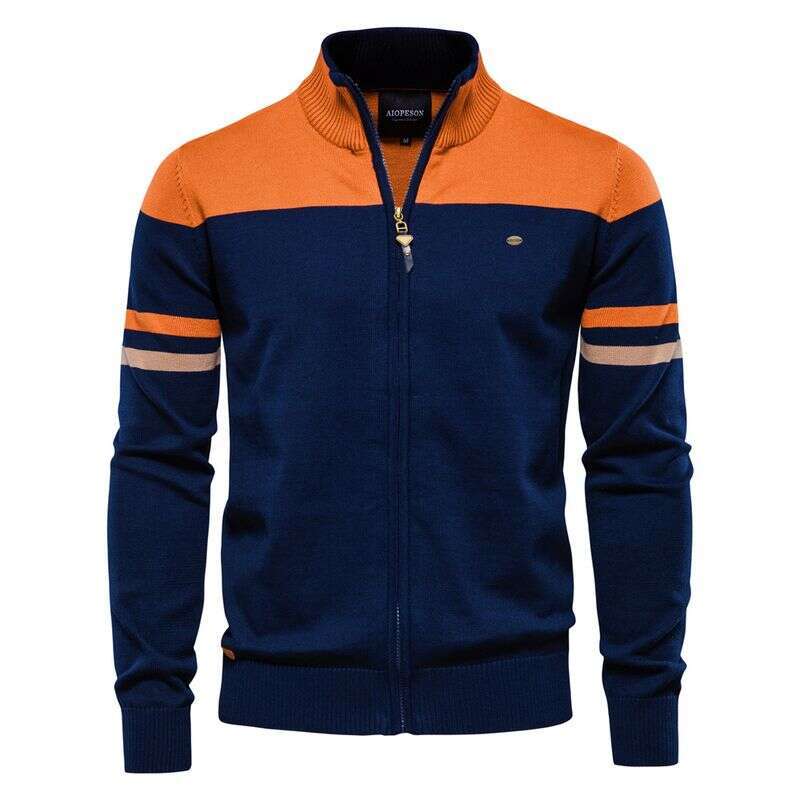 Zipper Sweater High Quality Foreign Trade Men's New Style