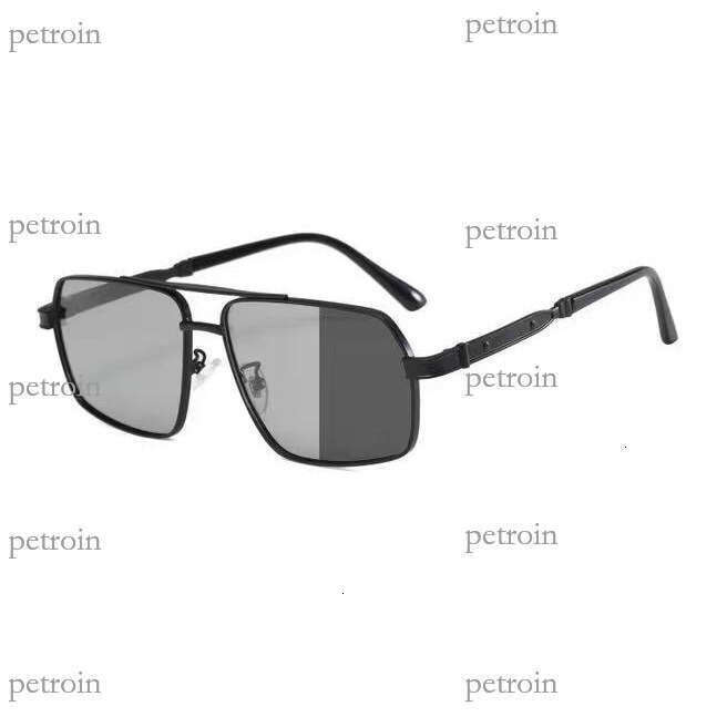 Men's New Double Bridge HD Polarized Square Frame Driving UV Protection Women's Premium Sunglasses