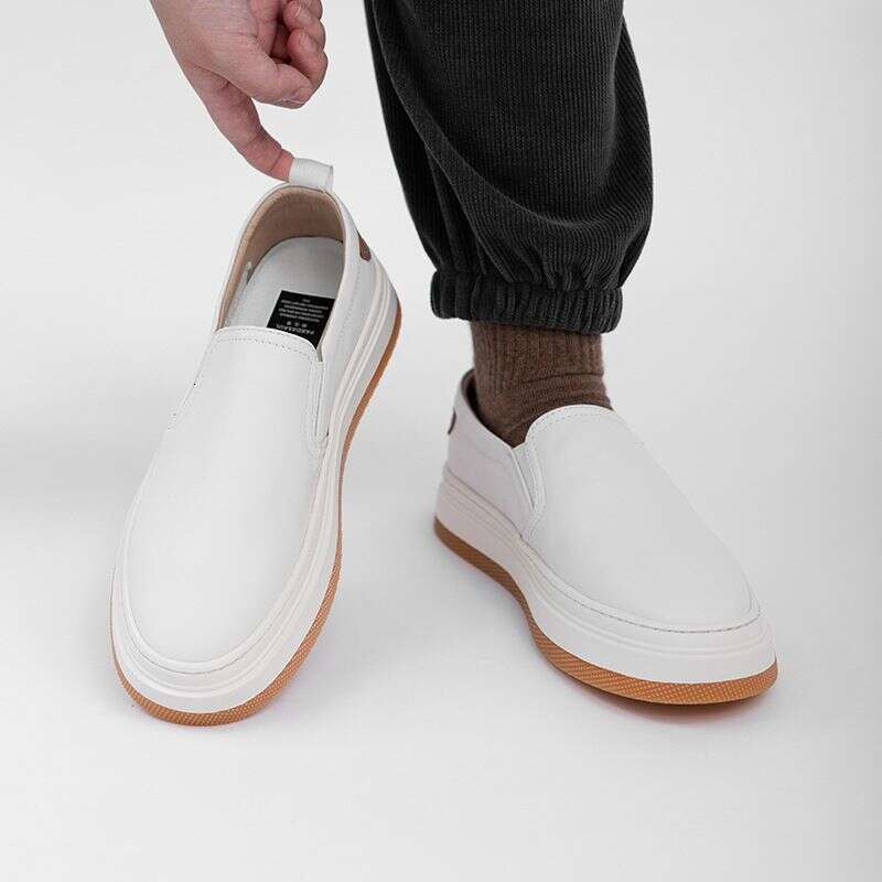 Le Fu One Step Lazy Casual Board 2025 Summer New Product Versatile Soft Bottom Trendy Men's Shoes