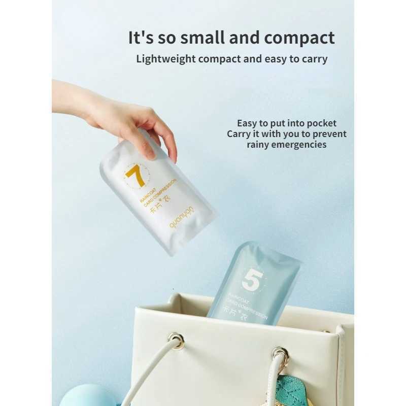 Disposable Raincoat Portable and Thickened Card Packaging Adult and Childrens Student Raincoat Scenic Spot Tourism Long Jumpsuit Y250814