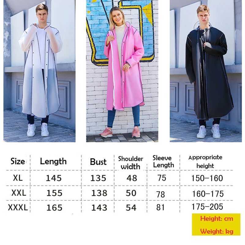 2020 Double brim Raincoat Women/Men Zipper Hooded Poncho Motorcycle Rainwear Long Style Hiking Poncho Environmental Rain Y250814