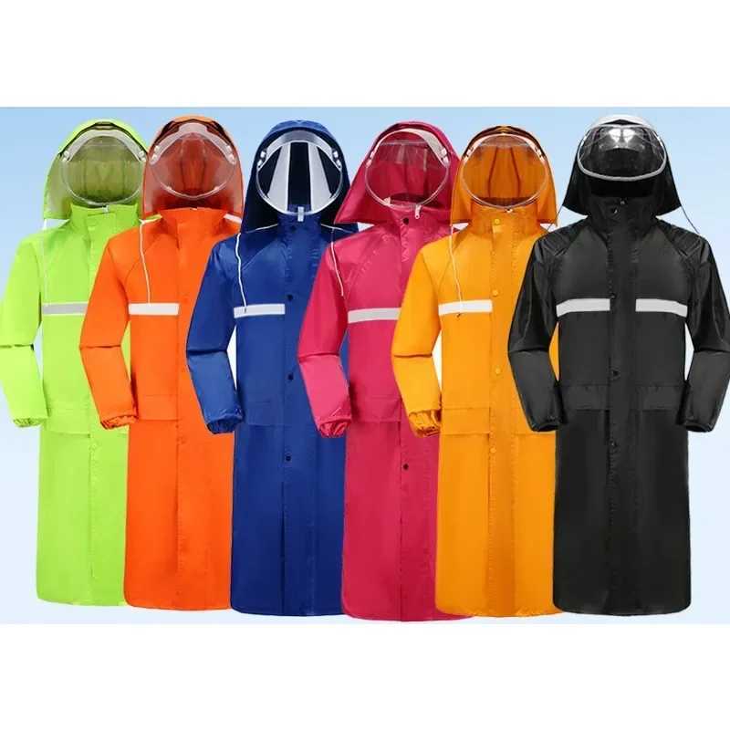 One-piece Raincoat Cycling Flood Prevention Emergency Construction Site Clothing Oxford Cloth Men and Women Outdoor Fashionable Y250814