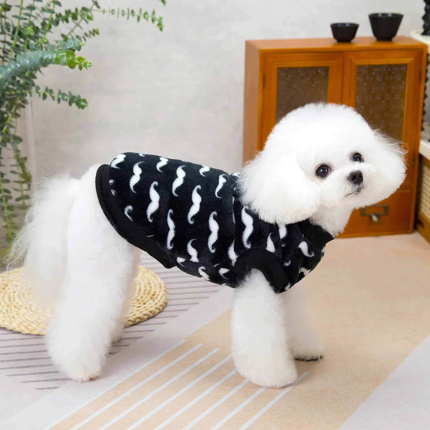 Winter Warm dog Clothes for Small Dogs beard Cats Jacket Chihuahua Teddy Clothing French Bulldog Shih Tzu Costume Pug Coats 250814