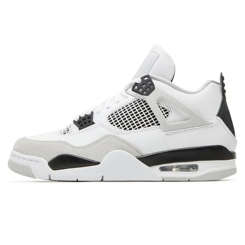 With Box Designer 4s 11s 5s Basketball Shoes Men Women Sneake Military Black Cat 4 Bred Pizza Red Thunder White Oreo Pine Green Cool Grey 11 Metallic 
