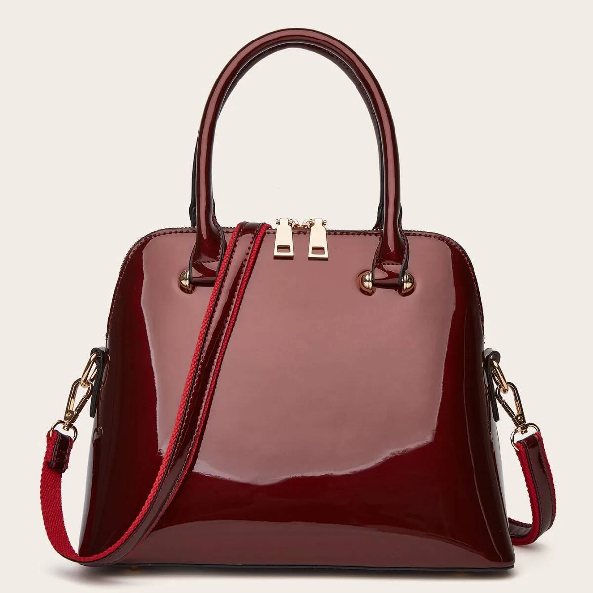 2025 New Patent Leather Women Handbag Fashion Shoulder Crossbody High Quality Daily Commuter Bag Women