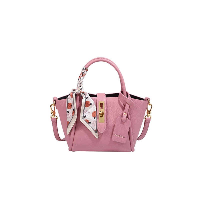 free shipping designer shoulder bags casual handbag fashionable bucket for women 2025 new style pink black white khaki