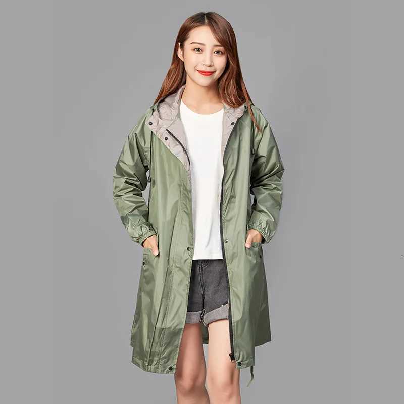 Fashion Raincoat Lightweight And Breathable Long Windbreaker Fashion Raincoat Y250814
