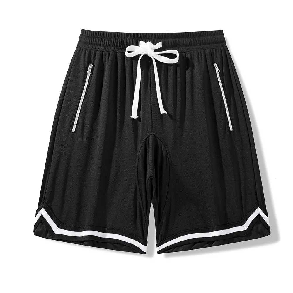 Mens Basketball Shorts Quick Dry Mesh Gym Shorts Fitness Male Sport Short Pants with Zip Pockets Summer Multi-color Sportwear Y250814