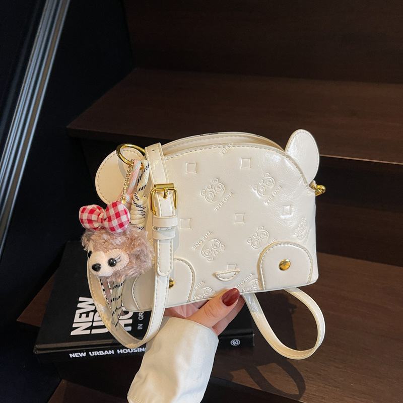 Free Shipping Designer Minimalist Compression Molded Women's Handbag New Fashion Commuting Shoulder Bag Luxury Cute Casual Makeup Bag