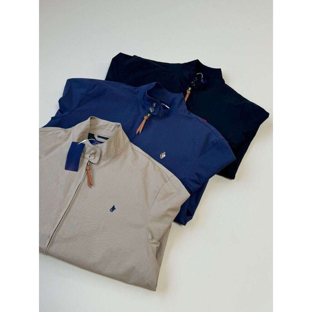 RL Raff Vintage Jacket Embroidered Classic Coat Unisex Couple Money Old Cadre Style B5