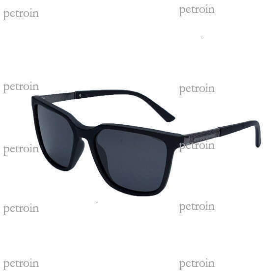 New square frame HD polarized for men, driver's driving outdoor UV protection sunglasses