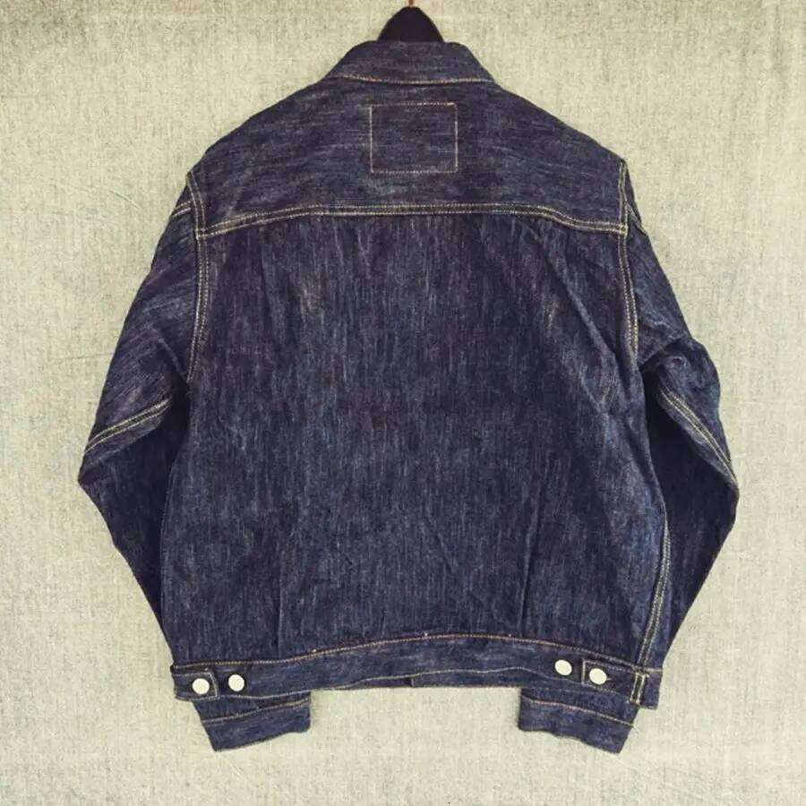 Designer Clothing 2025 STUDIO D'artisan Apo Blue Denim Jacket 15Oz Heavy