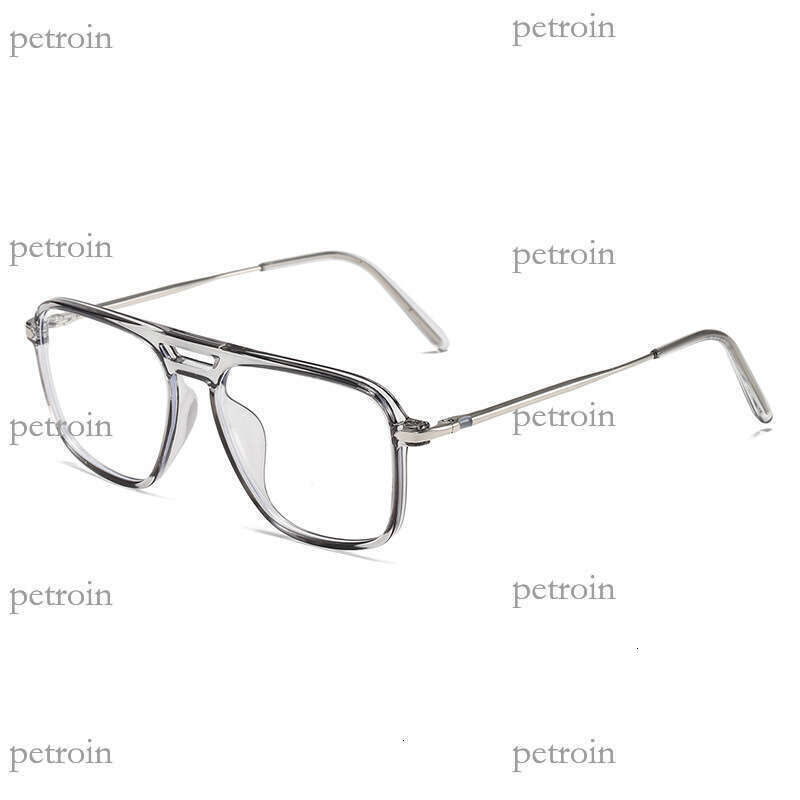 New Trendy Anti-Blue Light TR90 Prescription Glasses Frame with Metal Spring Hinges