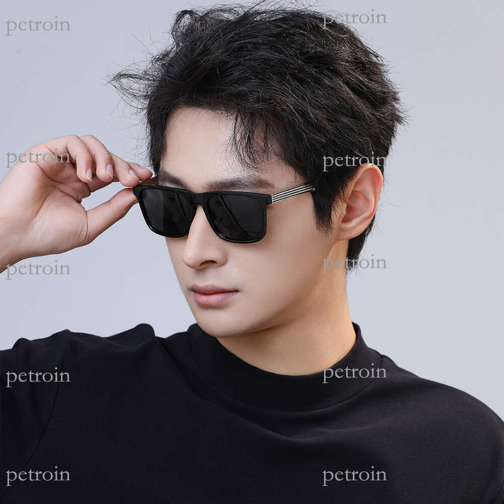 Polarized Sunglasses for Men, High-End Driving UV Protection Sunglasses, Simple and Trendy