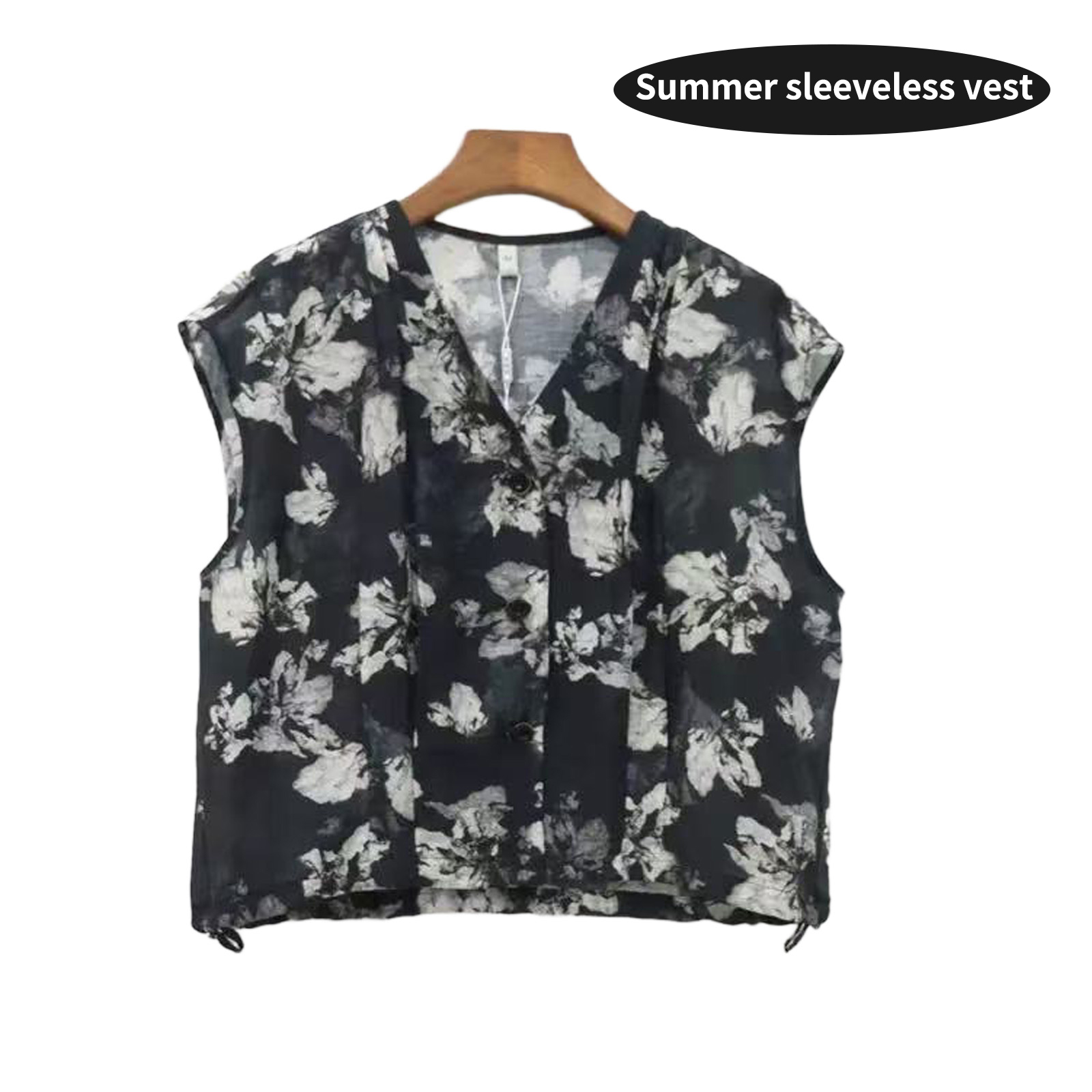 Women's Sleeveless Summer Vest - Thin & Breathable Cool Comfort