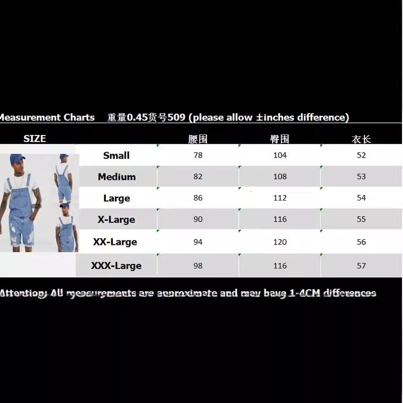 Retro Mens style Denim Shorts with Holes Fashionable Onepiece Workwear Suspender Pants for Young People on The Street 250729
