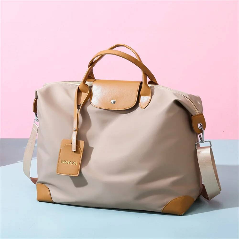 Large-Capacity Portable Travel Hand Casual Ladies Shoulder Tote Lage Light And Simple Sports Fiess Messenger Bag