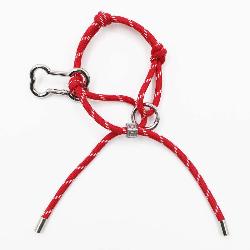 Korean INS Style Colorful Nylon Rope Miu Series Bag Pendant Couple Bracelet Keychain Car Ornament