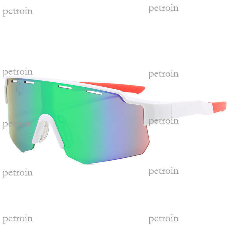 New Outdoor Sports Cycling Glasses Large Frame One-piece Colorful Eye Protection Simple Trendy Sunglasses
