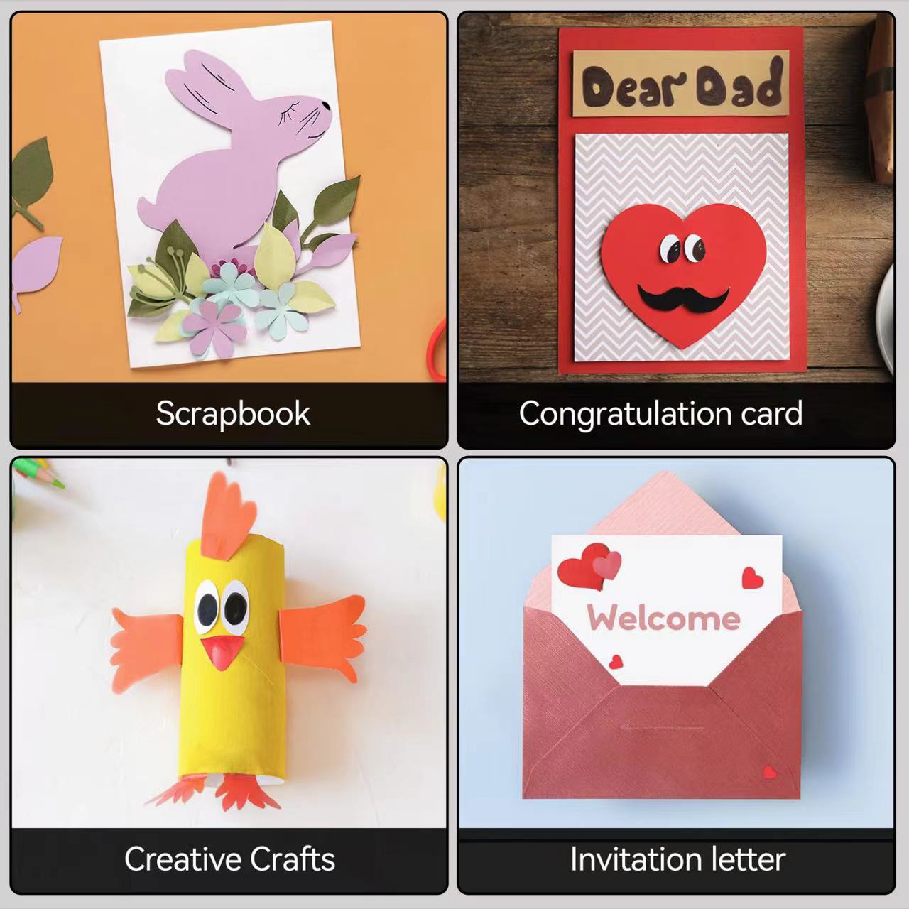 3D Double-sided Foam Dots Hexagon Adhesives White Strong Glue Magic Sticker DIY Shaker Card Making Scrapbooking Craft Supplies