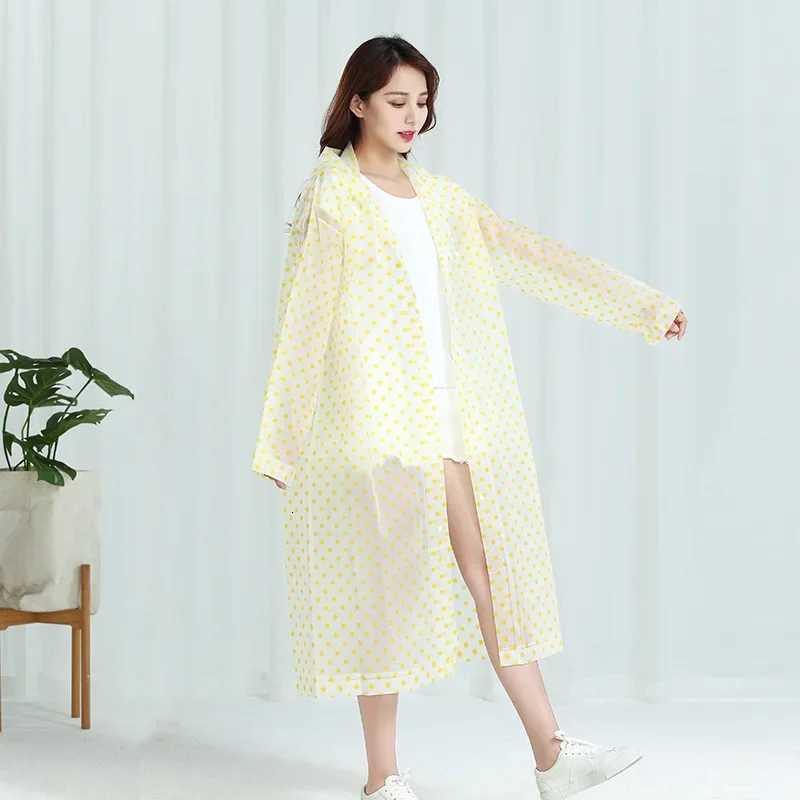 High Quality EVA Unisex Raincoat Adult Raincoat Hooded One-piece Thick Men Camping Women Waterproof Long Raincoat Y250814