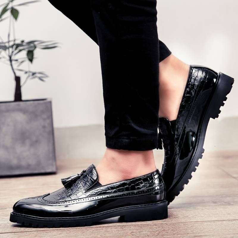 American Style Man Casual Comfortable Fashion Loafers Men Leather Shoes