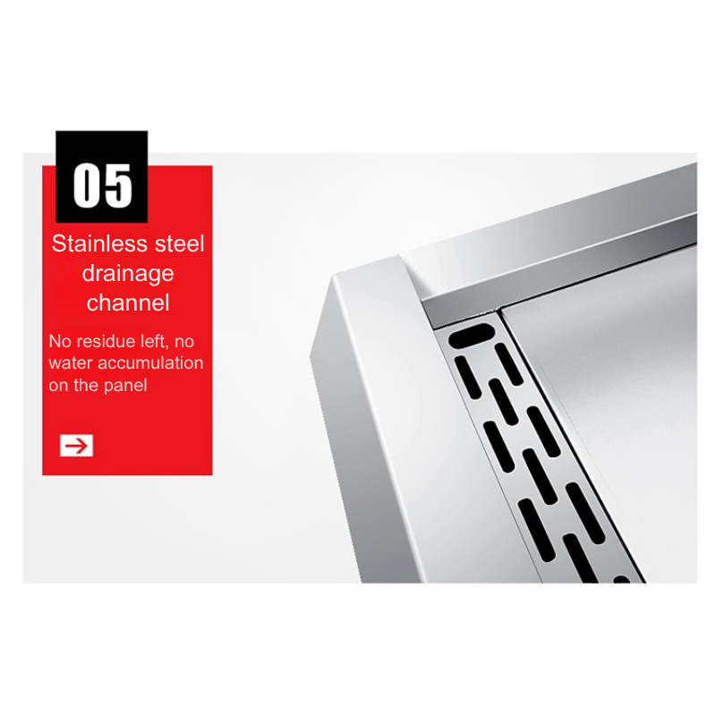 High-Quality Commercial Kitchen Equipment: Dual-Pot Size Combination for Schools & Canteens Digital display screen