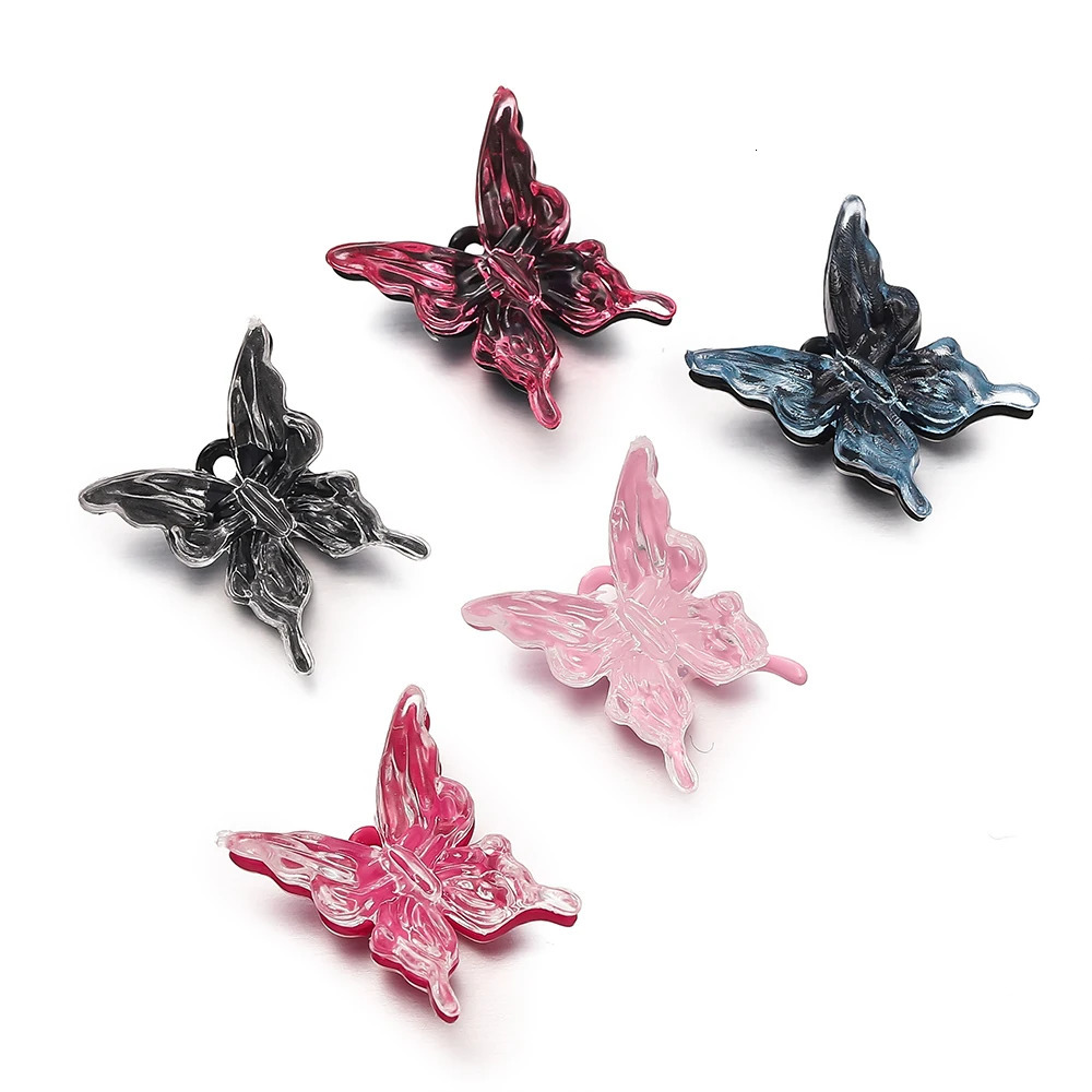 1Pcslot Butterfly Peandant Alloy Metal Animal Charms Colorful Butterflies For DIY Necklace Bracelet Jewelry Making Finding 250804