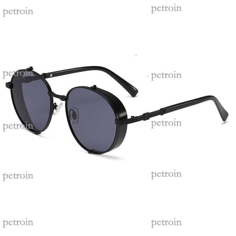 Fashion Steampunk Y2Kins Metal Unisex Personality Sunglasses Trendy