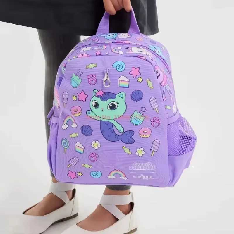 New Australia Smiggle Children Schoolbag Girl Gabby Shoulder Backpack Meal Bag Modeling Bags 14 Inch New Semester Gifts X250815