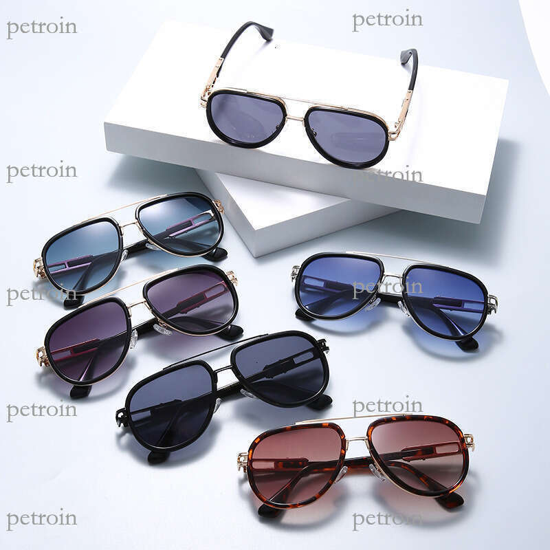 25 New Metal Double Beam fashion Glasses UV400 Sunglasses