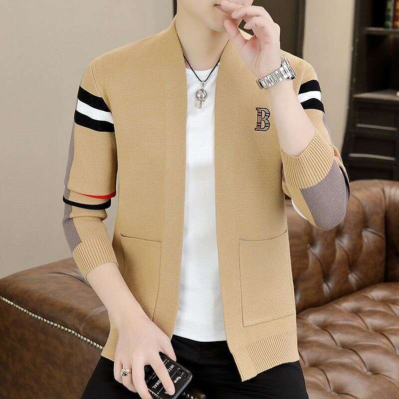 P9new Brand Cardigans Trendy Fashion Sweaters Tops Men's Autumn Jackets For Men