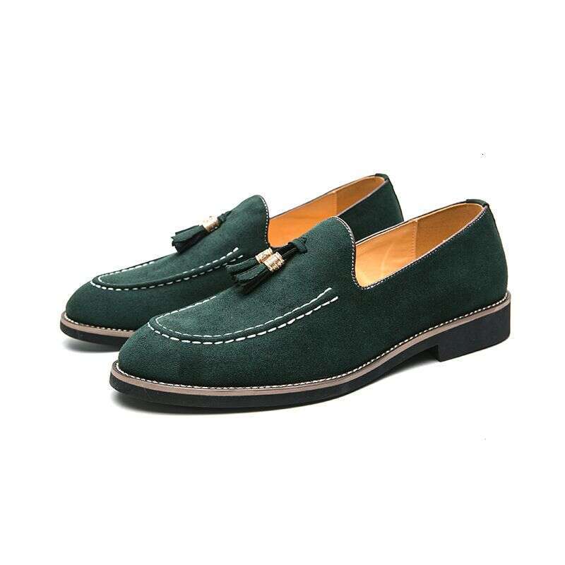 Unbeatable Quality Men's Small Leather 47 Trendy One Step Lazy British Business Leisure Flow Suarefu Shoes Large Size 46