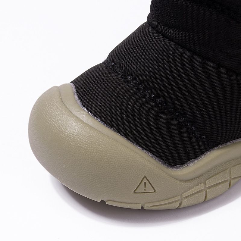 Winter Baby Cotton Shoes Toddler Waterproof Snow Boots Kids Solid Color Short Boots Kidsnest Boys Girls Daily Travel Shoes In Winter Size US5C-US9C