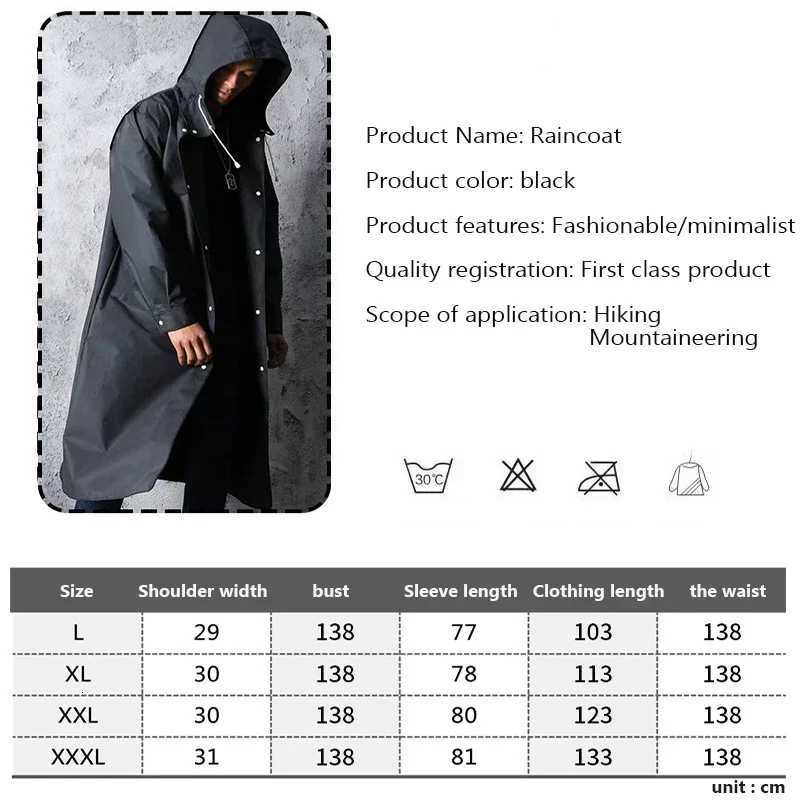 Poncho Lengthening Fishing Wear-resistant Waterproof Motorcyclist Raincoat Rain Umbrella Coat Man Gear Household Merchandises Y250814