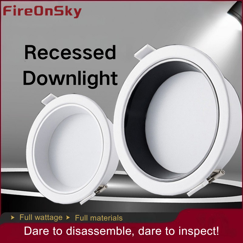 Home Use Embedded LED downlights Dizziness Prevention High brightness LED light source 8