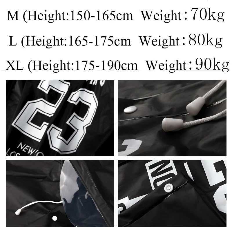 Couple Raincoat Fashion Couple Raincoat EVA Mens and Womens Raincoat Transparent Mountaineering and Fishing Accessories Y250814